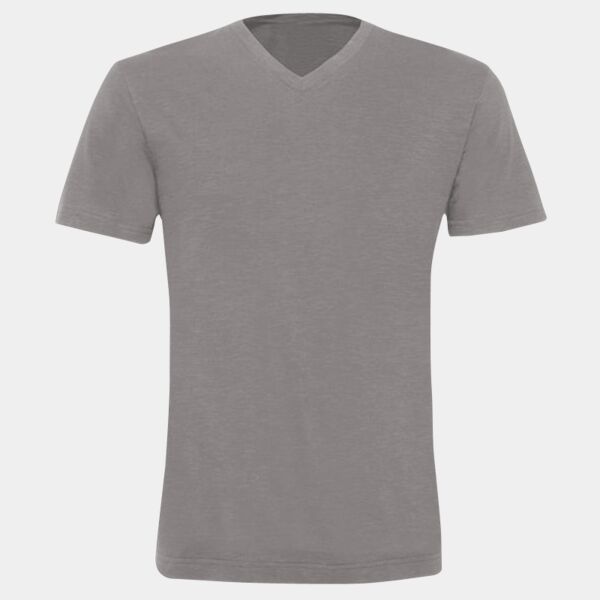 Unisex Triblend Short Sleeve V-Neck Tee Thumbnail