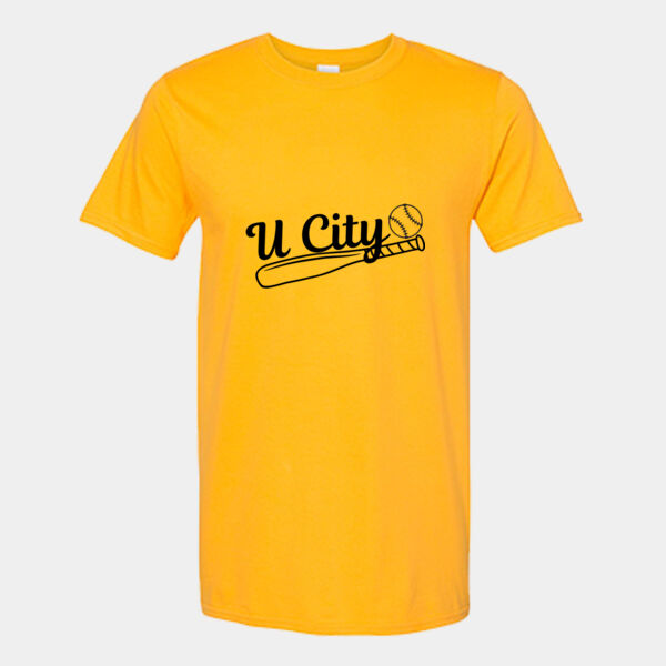 U City Baseball/ Softball - SoftStyle t-shirt - adult Thumbnail