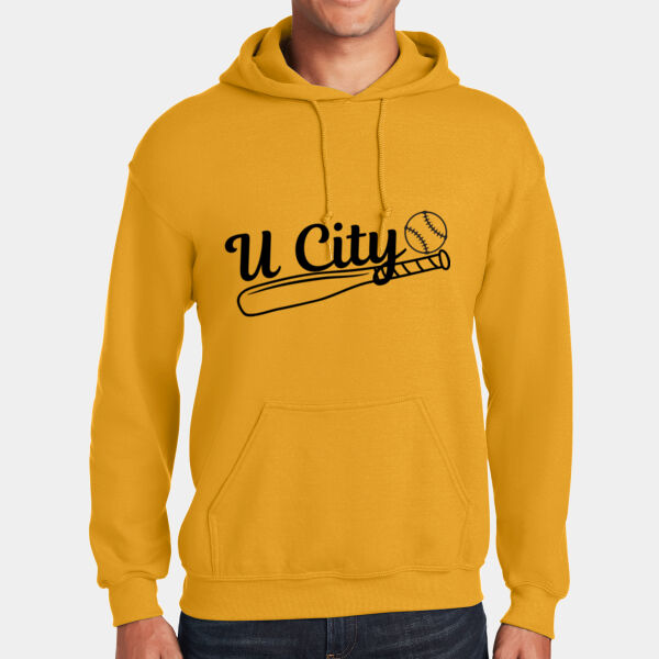 U City Baseball/ Softball hooded sweatshirt - adult Thumbnail